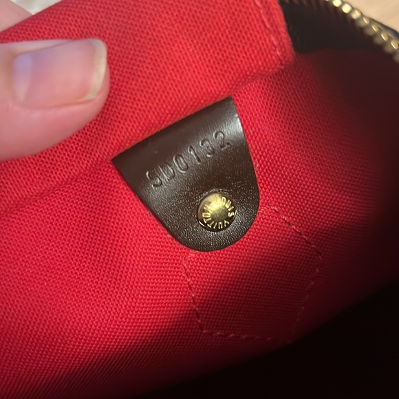 Louis Vuitton Damier BAG with S.W initials - Picture 12 of 12